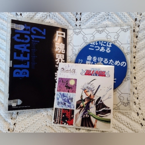 Bleach Volume 12  The Rescue Episodes 46-49 Original And Uncut Stickers Included - Picture 4 of 5